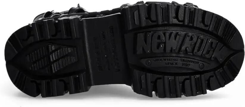 NEW ROCK 100 mm M-WALL373-S11 laarzen met plateauzool Zwart - Foto 4