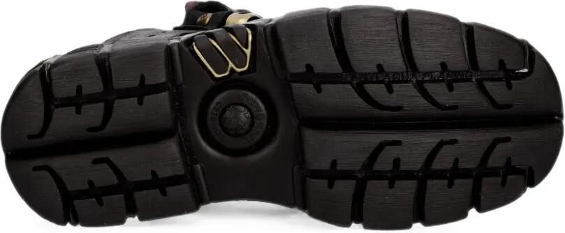 NEW ROCK M-106XL-C196 enkellaarzen met plateauzool Grijs - Foto 4