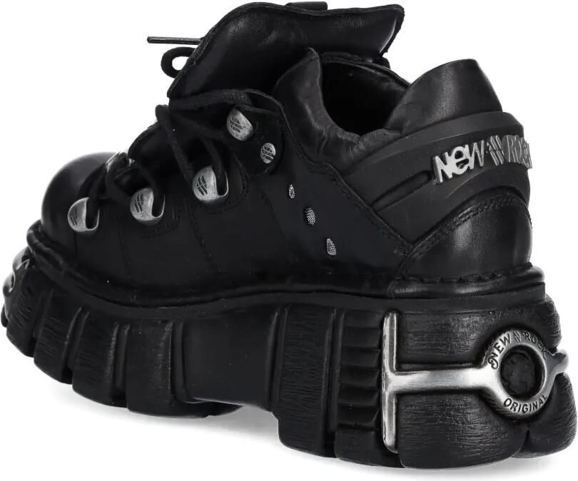 NEW ROCK M-120N-C26 sneakers met plateauzool Zwart - Foto 2