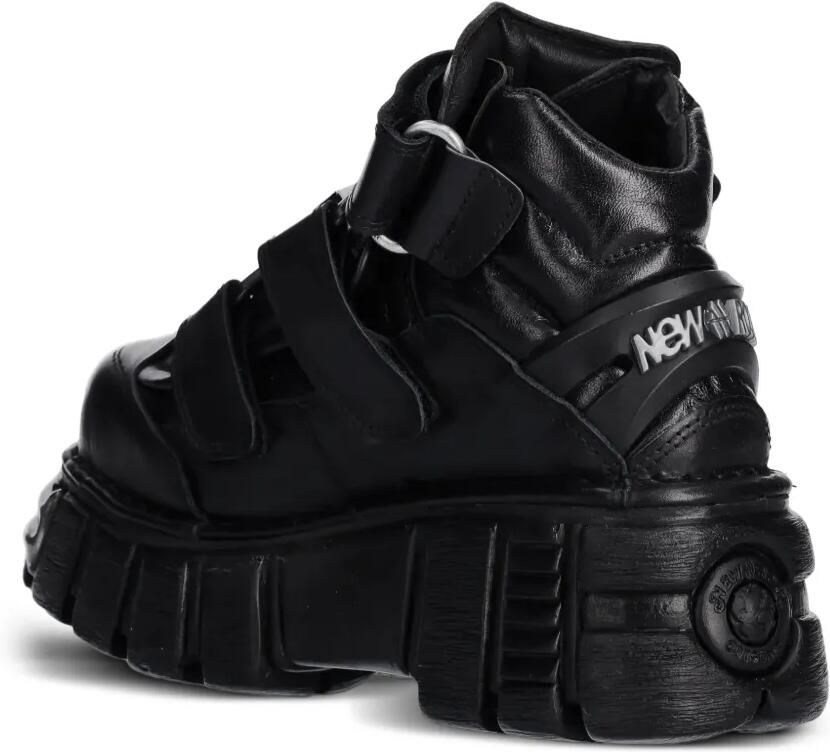 NEW ROCK M-285-S1 laarzen met plateauzool Zwart - Foto 2