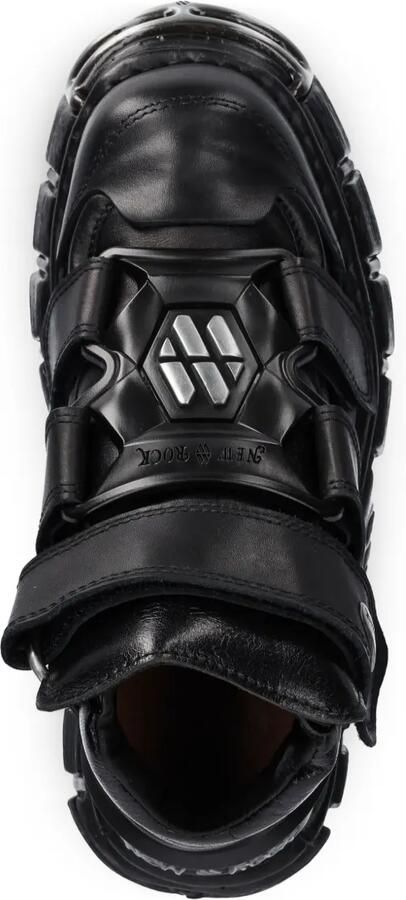 NEW ROCK M-285-S1 laarzen met plateauzool Zwart - Foto 3