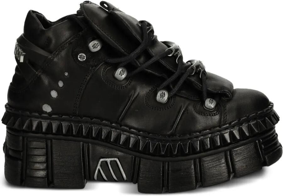 NEW ROCK M-WALL106-S13 sneakers met plateauzool Zwart - Foto 1