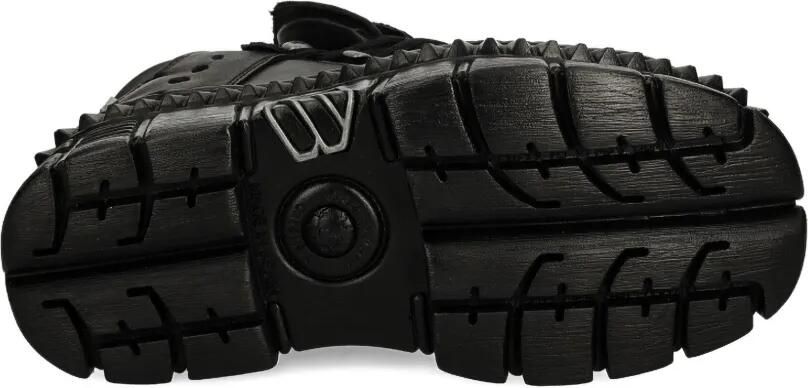 NEW ROCK M-WALL106-S13 sneakers met plateauzool Zwart - Foto 5