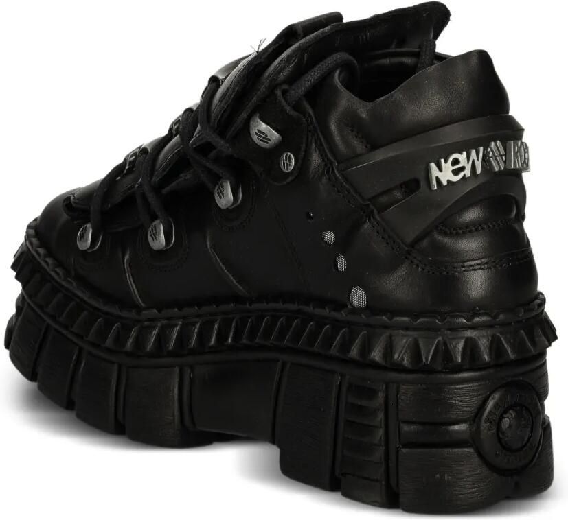 NEW ROCK M-WALL106-S13 sneakers met plateauzool Zwart - Foto 2