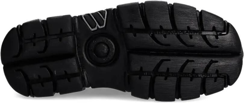 NEW ROCK Metallic M-120N-S26 sneakers met plateauzool Zwart - Foto 3