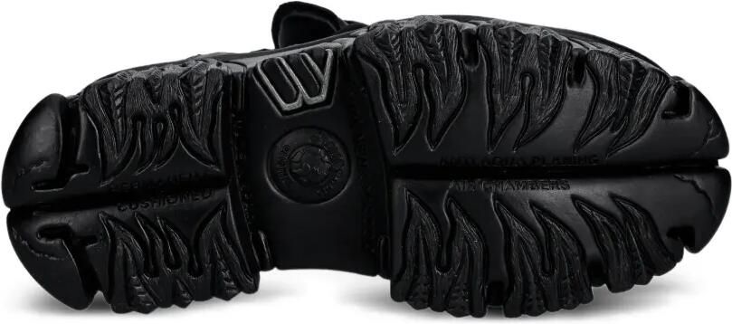 NEW ROCK Sneakers met plateauzool Zwart - Foto 4