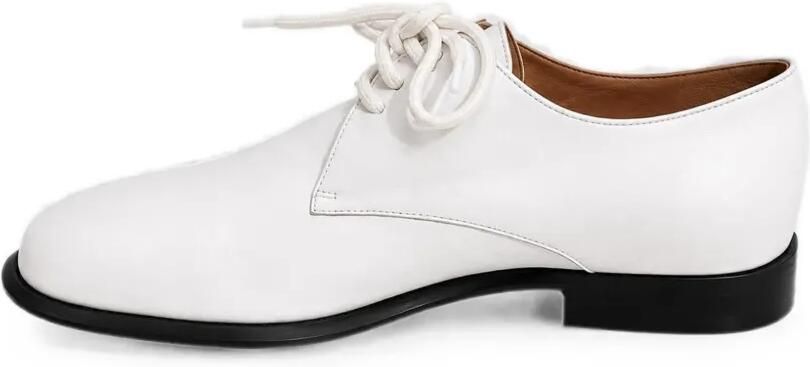 Niccolò Pasqualetti Obliqua derby schoenen Wit