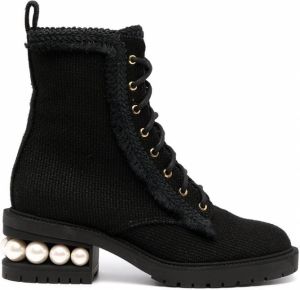 Nicholas Kirkwood Casati veterlaarzen BLACK