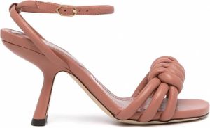 Nicholas Kirkwood LEXI geknoopte sandalen Roze