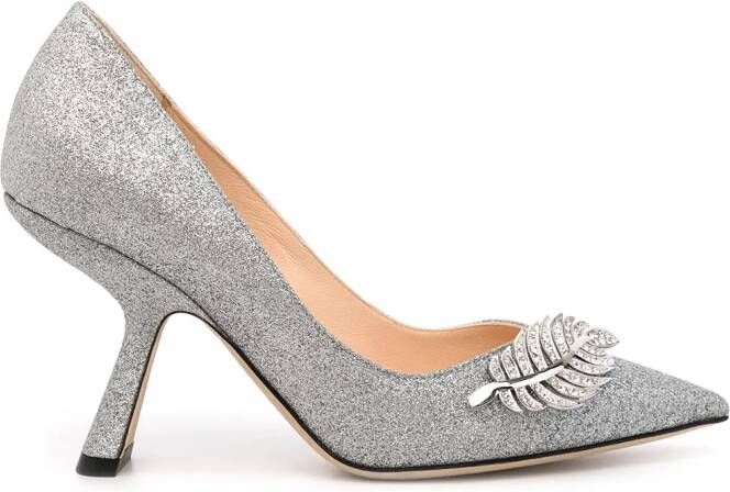 Nicholas Kirkwood MONSTERA pumps Zilver