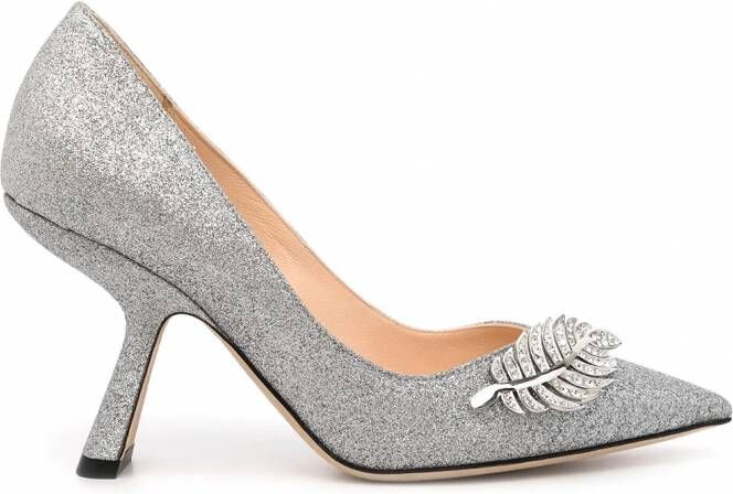 Nicholas Kirkwood MONSTERA pumps Zilver