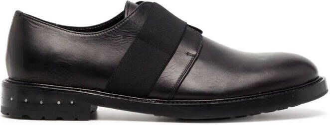 Nicolas Andreas Taralis Leren Derby schoenen Zwart