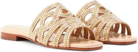 NICOLI Mirelile verfraaide sandalen Goud