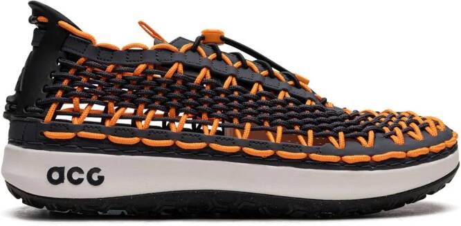 Nike ACG Watercat+ "Bright Mandarin Gridiron" sneakers Zwart