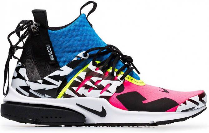 Nike x Acronym Presto leren sneakers Zwart - Foto 4