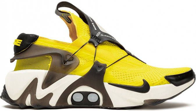 Nike Adapt Huarache sneakers Geel - Schoenen.nl