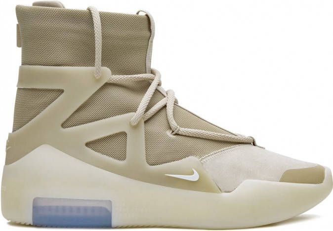 Nike Air 'Fear of God' high-top sneakers Beige