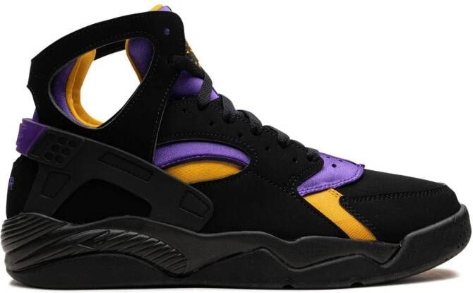 Nike Air Flight Huarache "Lakers Away" sneakers Zwart