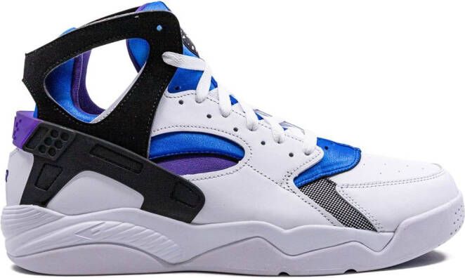 Nike "Air Flight Huarache OG White Varsity Purple sneakers" Wit