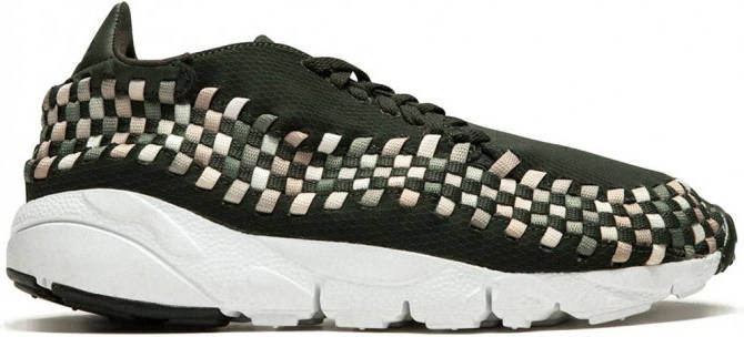 Nike Air Footscape geweven sneakers Zwart