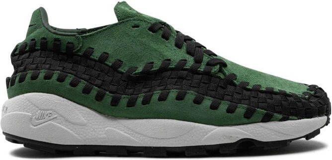 Nike Air Footscape geweven sneakers Groen