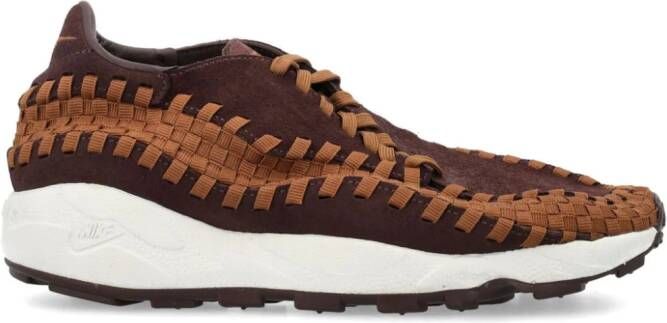 Nike Air Footscape geweven sneakers Bruin