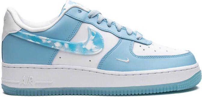 Nike "Air Force 1 '07 LX Nail Art White Blue sneakers" Blauw