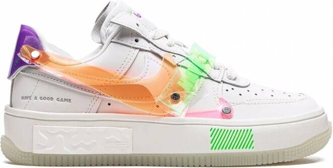 Nike "Air Force 1 Fontaka Have A Good Game sneakers" Wit
