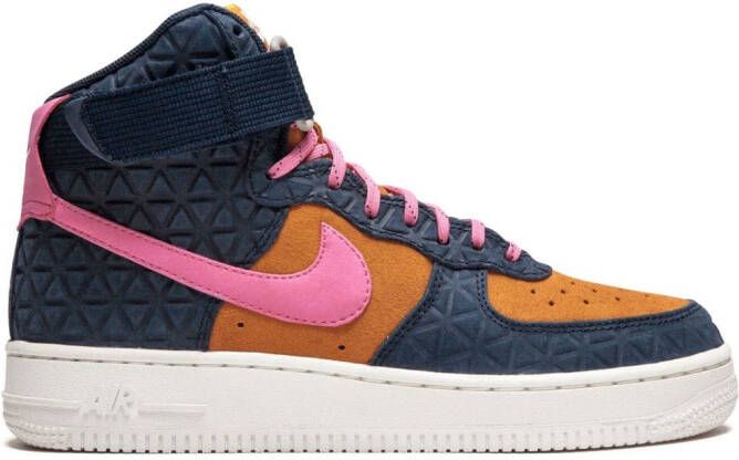 Nike Air Force 1 high-top sneakers Blauw