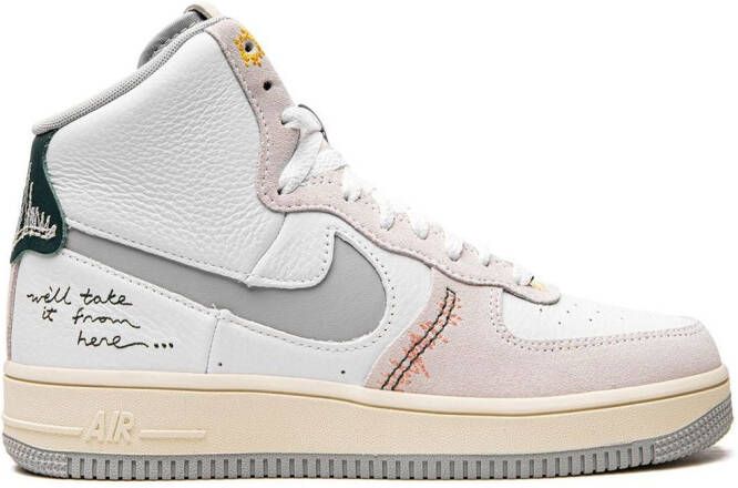 Nike Air Force 1 High Sculpt sneakers Wit