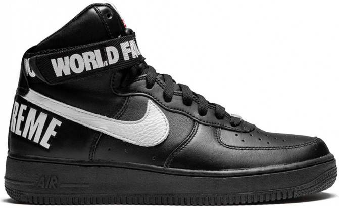 Nike Air Force 1 High Supreme sneakers Zwart