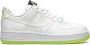 Nike Air Force 1 '07 sneakers rubber StofStof 9 Wit - Thumbnail 1
