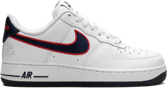 Nike "Air Force 1 Low Houston Comets Four-Peat sneakers" Wit