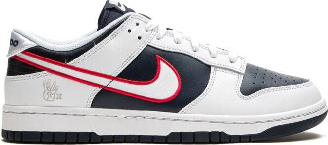 Nike "Air Force 1 Low Houston Comets Four-Peat sneakers" Wit