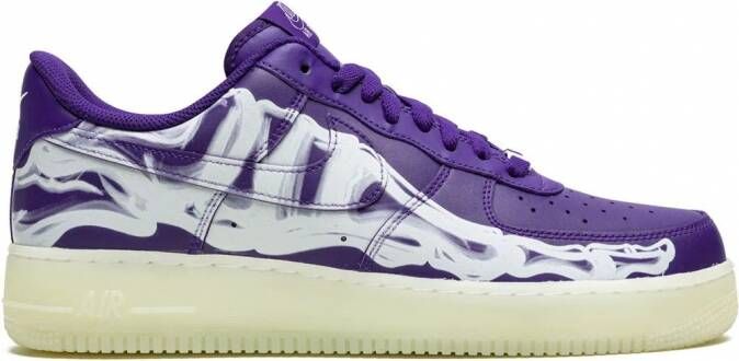 Nike "Air Force 1 Low Skeleton sneakers" Paars