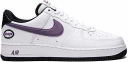 Nike Air Force 1 Low sneakers WHITE CANYON PURPLE-BLACK-WHIT