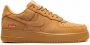 Nike Air Force 1 low top sneakers rubber Stof suède 10.5 Bruin - Thumbnail 1