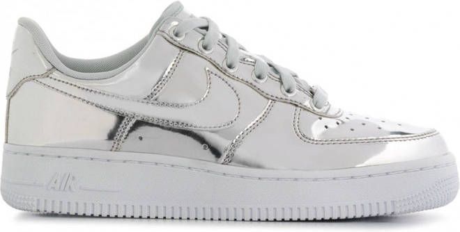 Dubbelzinnigheid Premier Ter ere van Nike Air Force 1 low-top sneakers Zilver - Schoenen.nl