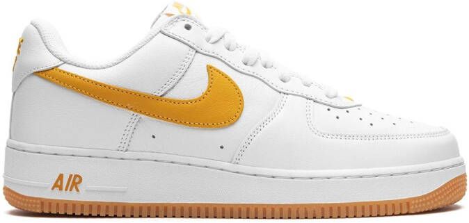 Nike Air Force 1 Low waterproof "University Gold" sneakers Wit