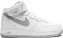 Nike "Air Force 1 Mid White Grey sneakers " Wit - Thumbnail 1