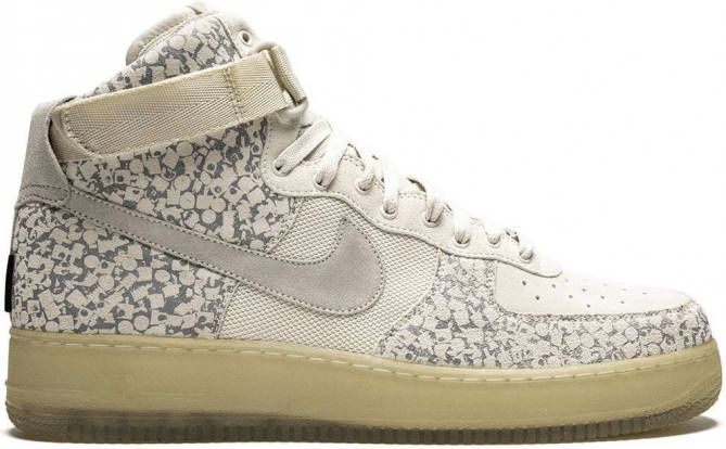 Nike Air Force 1 PRM high-top sneakers Beige