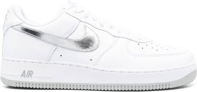 Nike "Air Force 1 Silver Swoosh sneakers" Wit