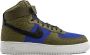 Nike Air Force 1 suède sneakers Groen - Thumbnail 1