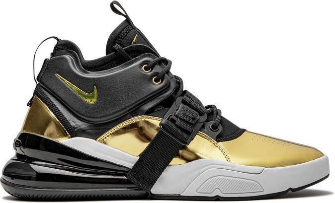 Nike Air Force 270 high-top sneakers Zwart