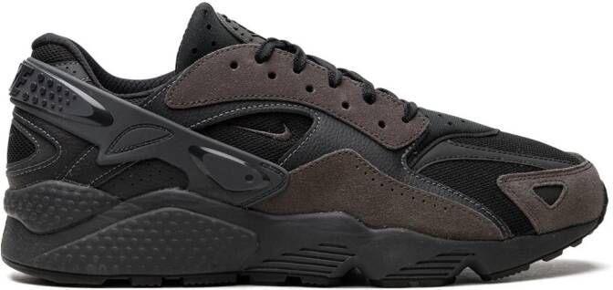 Nike Huarache Runner Lage Sneaker Zwart Black Heren Schoenen
