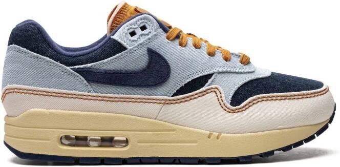 Nike Air Max 1 '87 "Aura Midnight Navy Pale Ivory" sneakers Blauw
