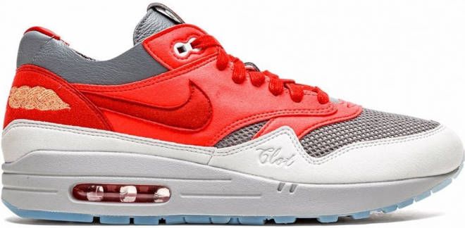 Nike Air Max 1 low-top sneakers Rood