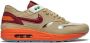 Nike Air Max 1 sneakers rubber leer suède Stof 10.5 Beige - Thumbnail 1