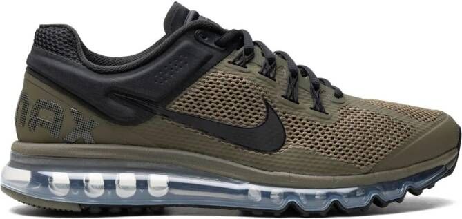 Nike Air Max 2013 "Olive Black" sneakers Groen