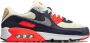 Nike "Flyleather Air Max 90 QS Ruohan Wang low top sneakers" rubber Polyester polyurethaan leer 10.5 Wit - Thumbnail 1